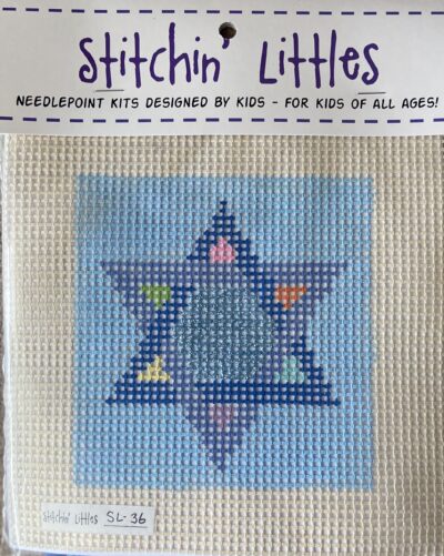 Stitchin' Littles Kit 5x7 - Toy Soldier – Wool and Willow Needlepoint