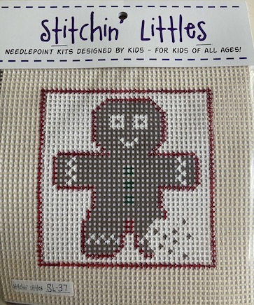 SL-41 - Stitchin' Littles Kit Striped Heart
